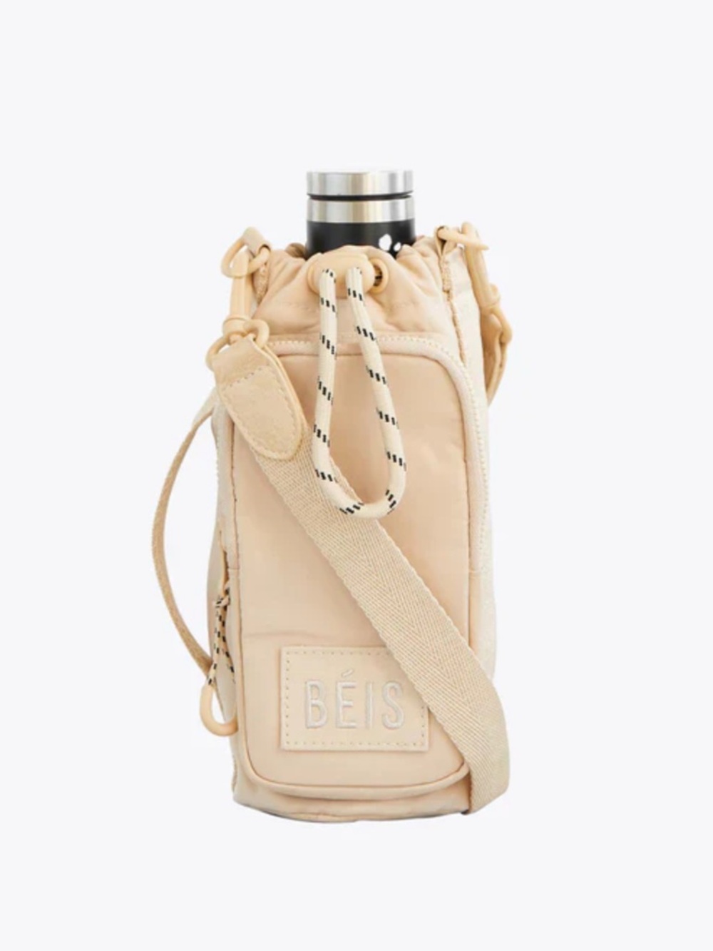 Beis The Water Bottle Sling in Beige